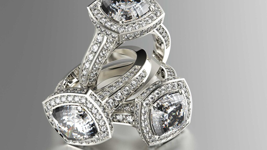 Best Engagement Rings Under $10000 Diamond Engagement Ring In Platinum And 18k Yellow Gold
