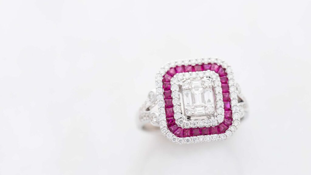 Best Engagement Rings Under $10000 Platinum Low Dome Basket Diamond Eternity Ring