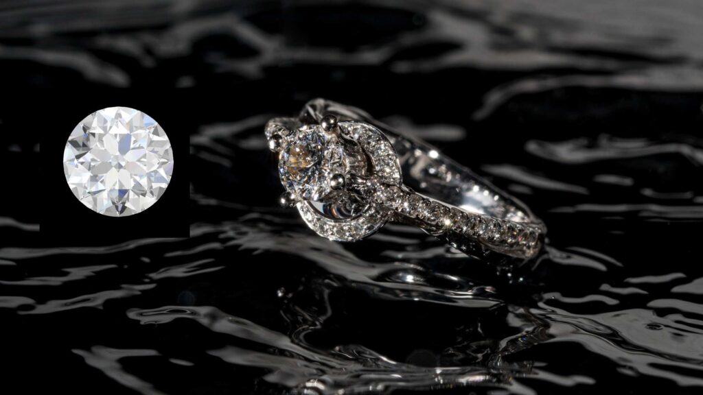 Best Engagement Rings Under $4000 Oval Cut Diamond Cathedral Pavé Halo Diamond Engagement Ring